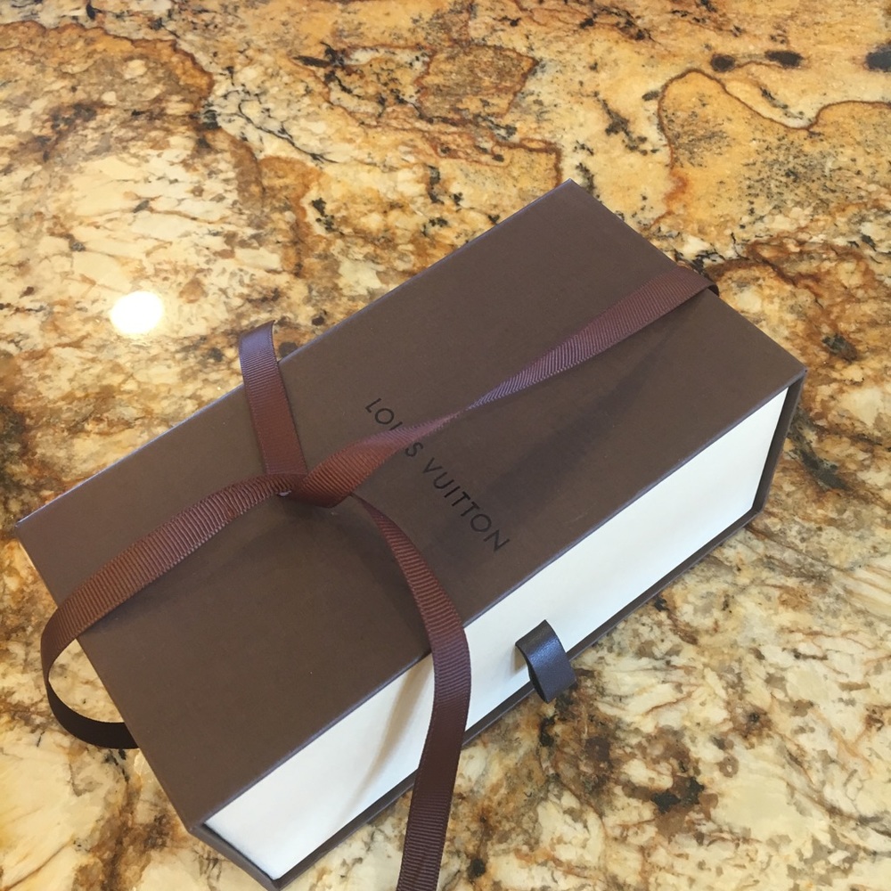 Louis Vuitton sunglasses box and bag